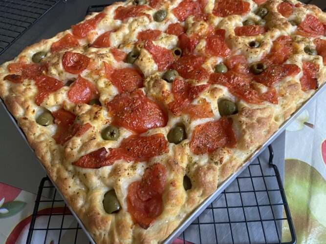 focaccia pomodoro sud semola patata