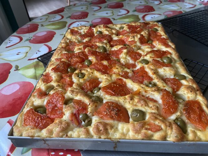 focaccia pomodoro sud semola patata