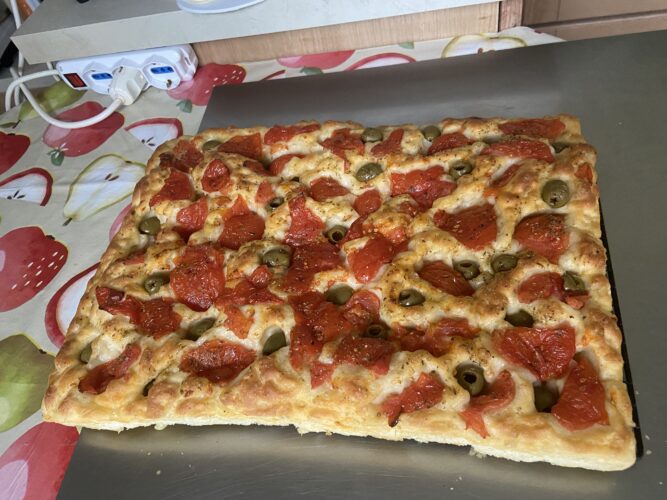 focaccia pomodoro sud semola patata