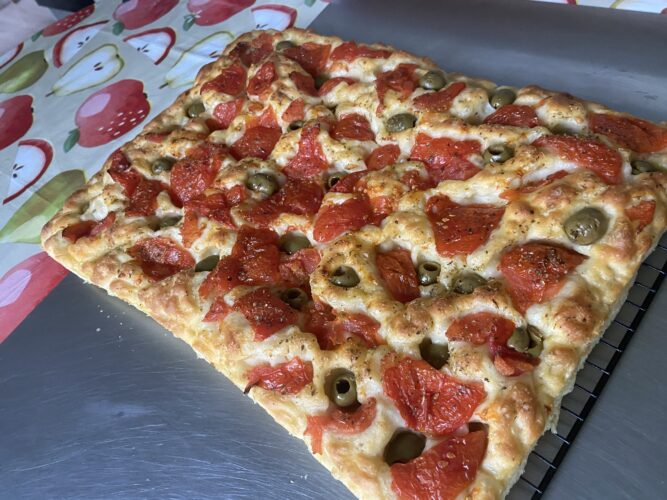 focaccia pomodoro sud semola patata