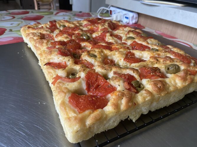 focaccia pomodoro sud semola patata