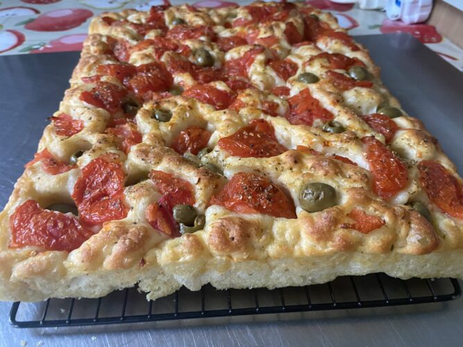 focaccia pomodoro sud semola patata
