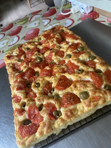 focaccia pomodoro sud semola patata