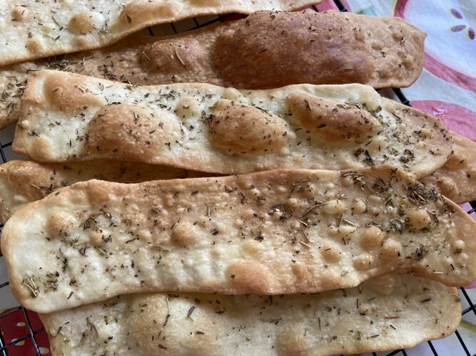 lingue croccanti aperitivo esubero