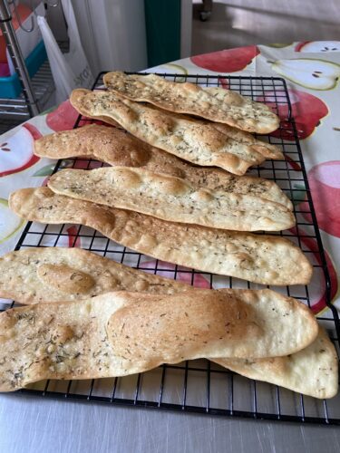 lingue croccanti aperitivo esubero