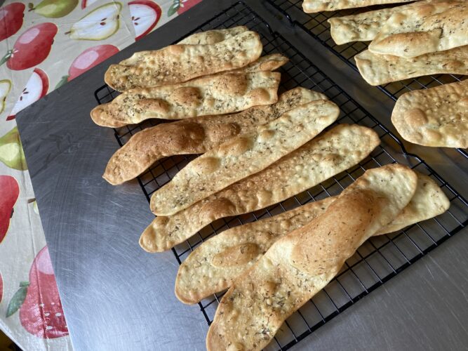 lingue croccanti aperitivo esubero