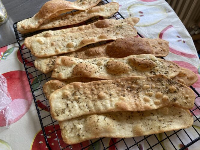 lingue croccanti aperitivo esubero