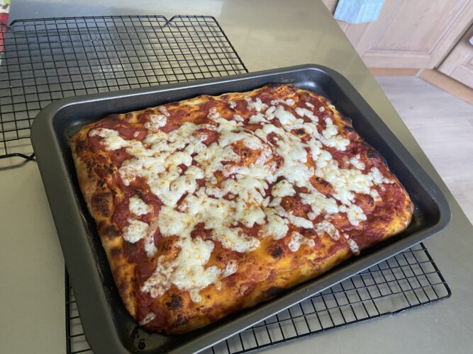 pizza classica teglia veloce