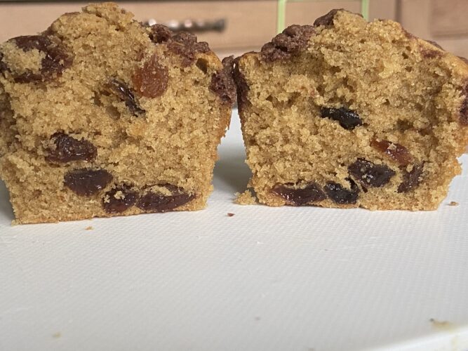 cake panna uvetta caffe crumble cacao
