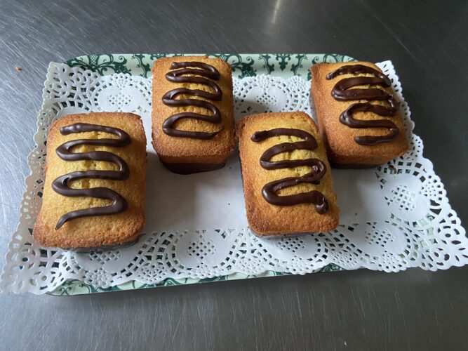mini cake panna cioccolato vaniglia