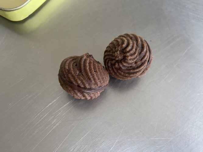 baci frolla montata dark cacao cioccolato