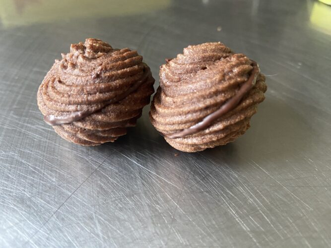baci frolla montata dark cacao cioccolato