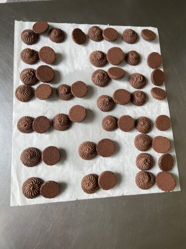 baci frolla montata dark cacao cioccolato