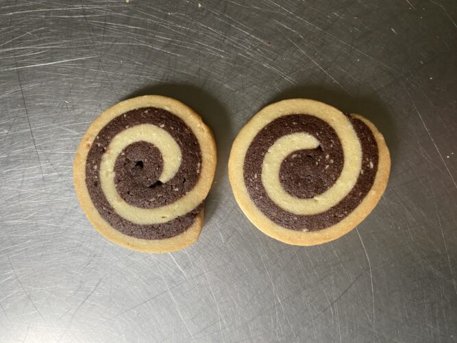 biscotti a spirale