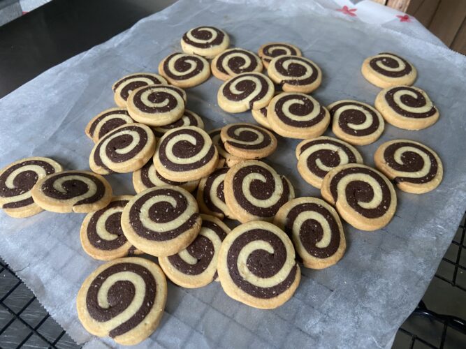 biscotti a spirale