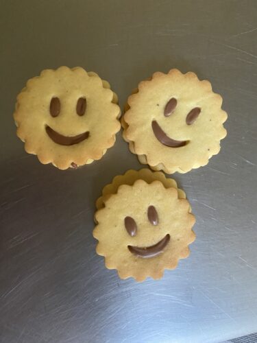 biscotti cookie smile con cremino