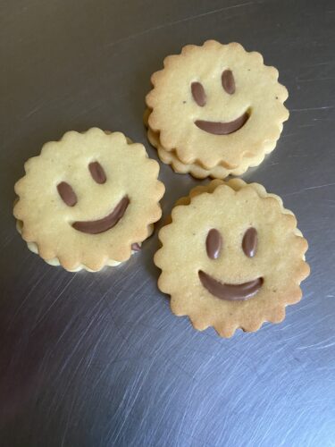 biscotti cookie smile con cremino