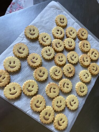 biscotti cookie smile con cremino