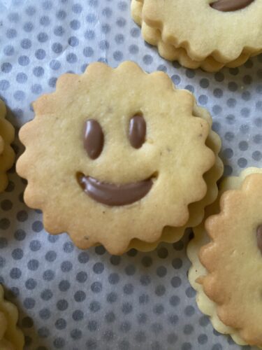 biscotti cookie smile con cremino