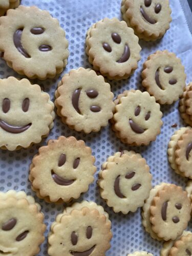 biscotti cookie smile con cremino