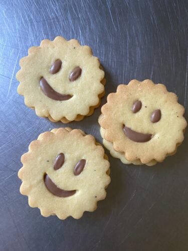 biscotti cookie smile con cremino