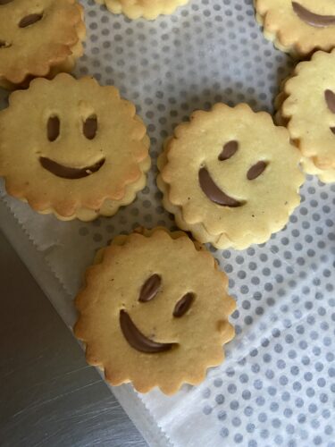 biscotti cookie smile con cremino