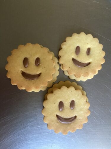 biscotti cookie smile con cremino