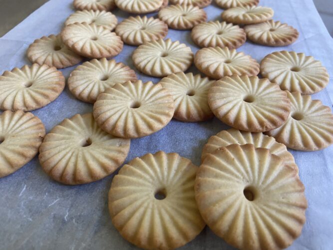 biscotti girandole mandorle miele