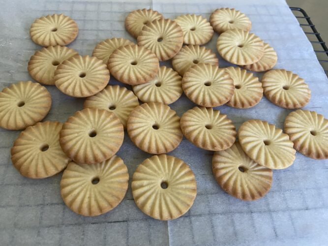 biscotti girandole mandorle miele