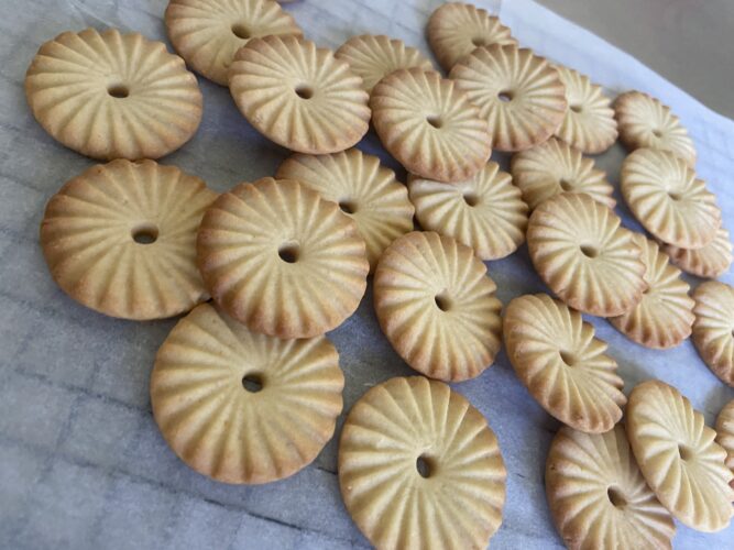 biscotti girandole mandorle miele