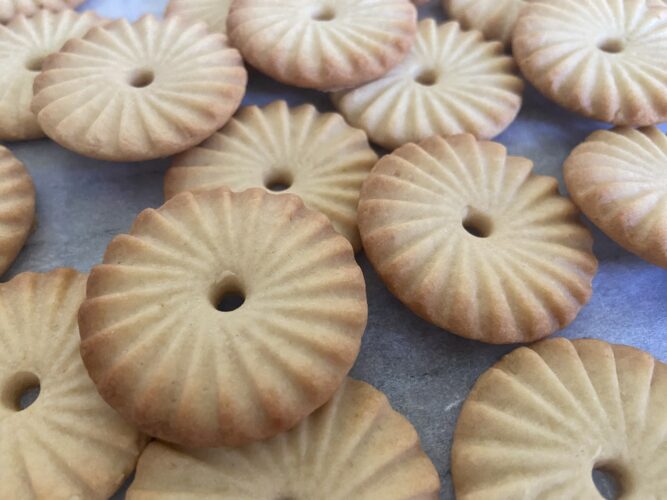 biscotti girandole mandorle miele