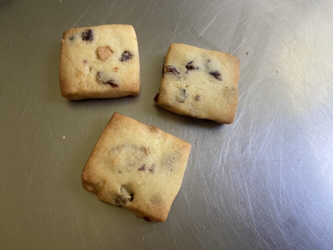 biscotti pistacchio mirtilli