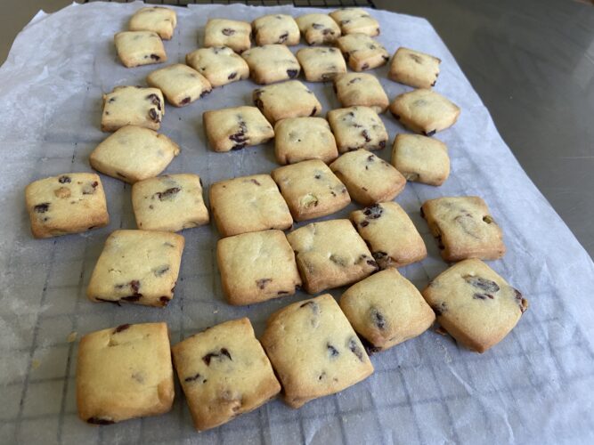 biscotti pistacchio mirtilli