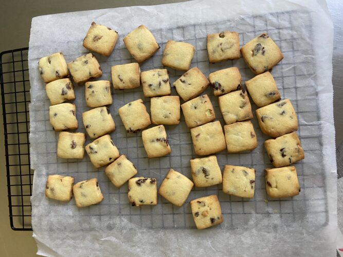 biscotti pistacchio mirtilli