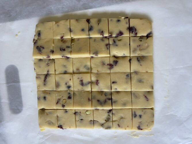 biscotti pistacchio mirtilli