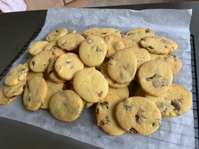 biscotti zaeti uvetta mais