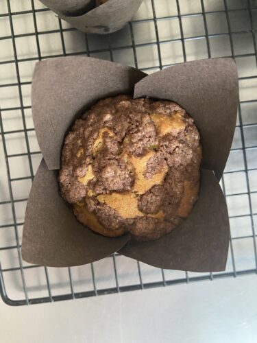 cake panna uvetta caffe crumble cacao