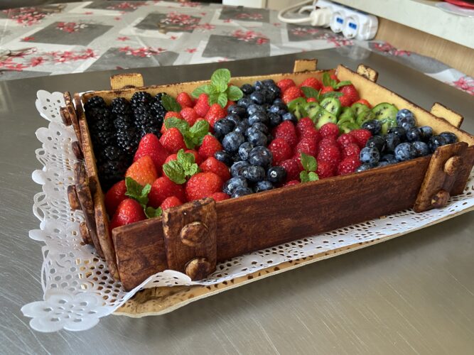 crostata cassetta frutta maxi