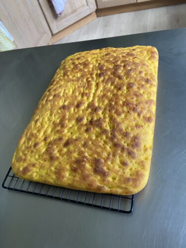 focaccia nuvola alla zucca