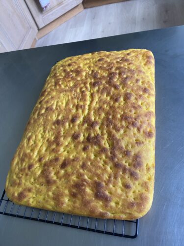 focaccia nuvola alla zucca