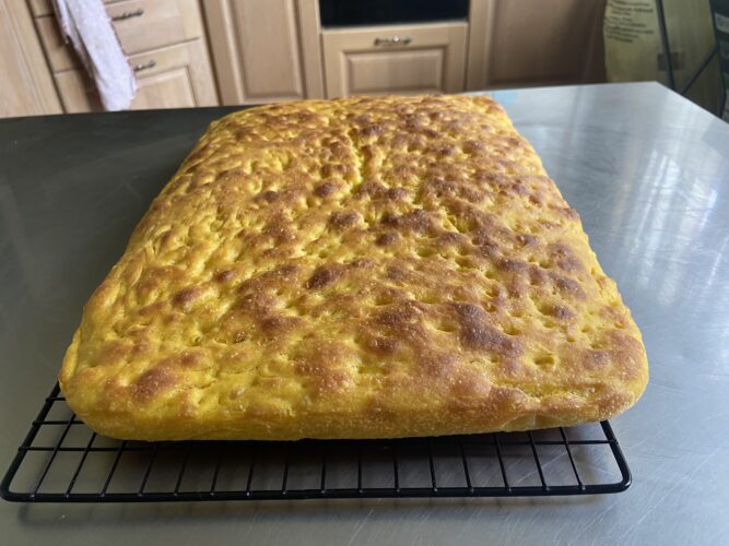 focaccia nuvola alla zucca