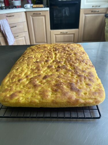 focaccia nuvola alla zucca