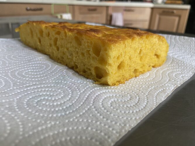 focaccia nuvola alla zucca