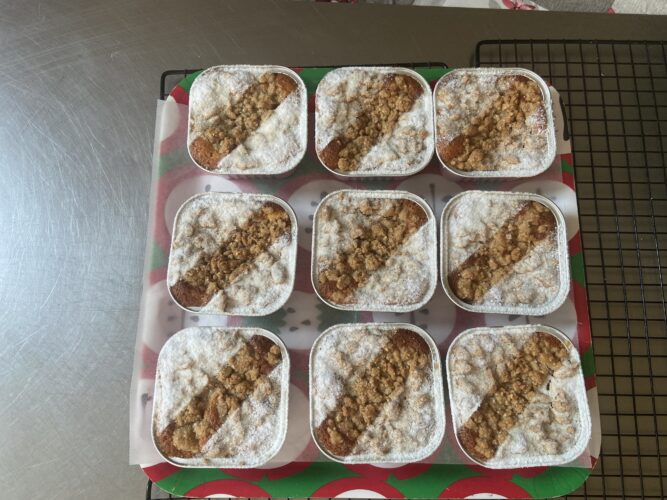 melinda cake mele miele crumble cannella