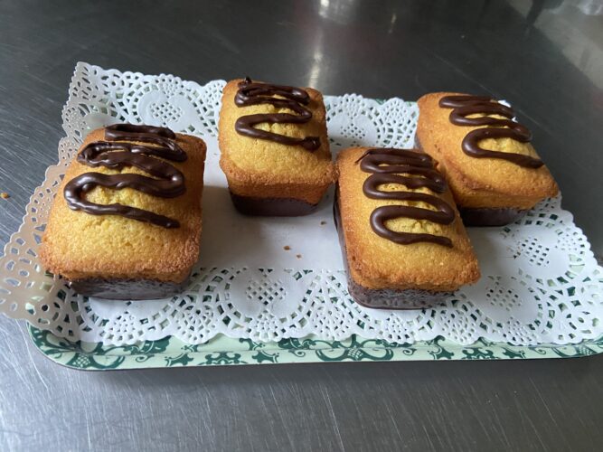 mini cake panna cioccolato vaniglia