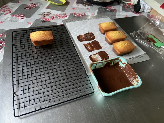 mini cake panna cioccolato vaniglia