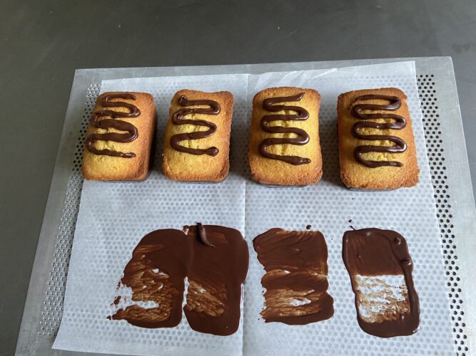 mini cake panna cioccolato vaniglia