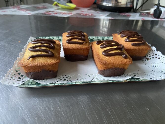 mini cake panna cioccolato vaniglia