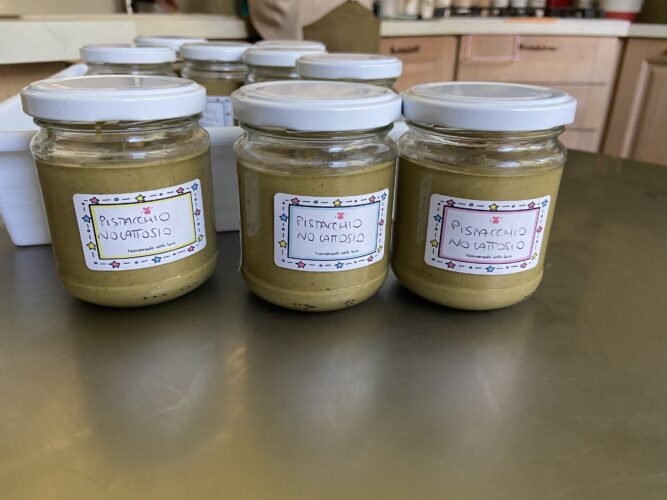 spalmabile pistacchio no lattosio