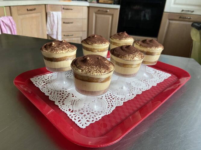 tiramisù bicchiere